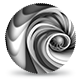 3D Layers Abstract Spiral Black & White - VideoHive Item for Sale