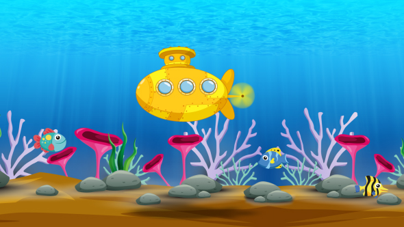 Cartoon Submarine