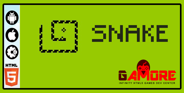 Snake- HTML5 Game - Construct 2 & 3 CAPX ( Construct2 and Construct3 )