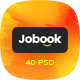Jobook - A Unique Job Board Website PSD Template - ThemeForest Item for Sale