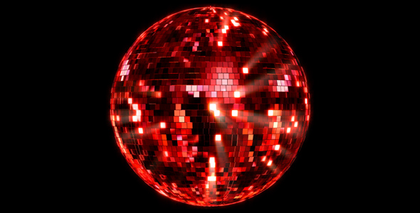 Red Disco Ball alt