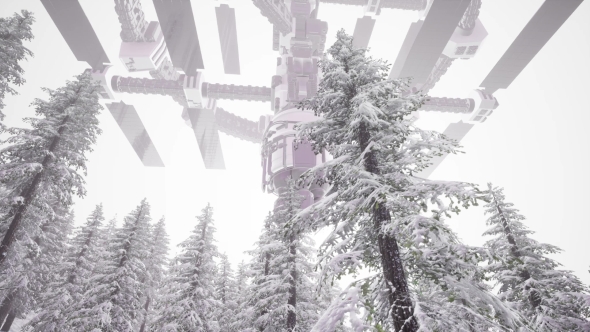 Alien UFO at Earth alt