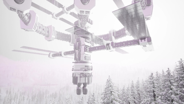 Alien UFO at Earth alt