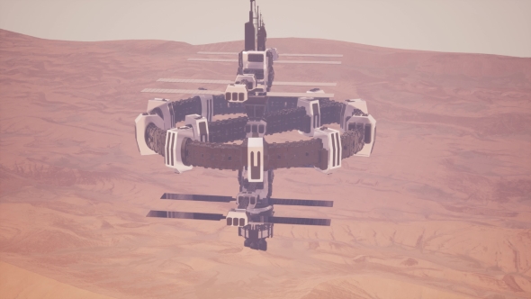 Colony on Mars Planet alt