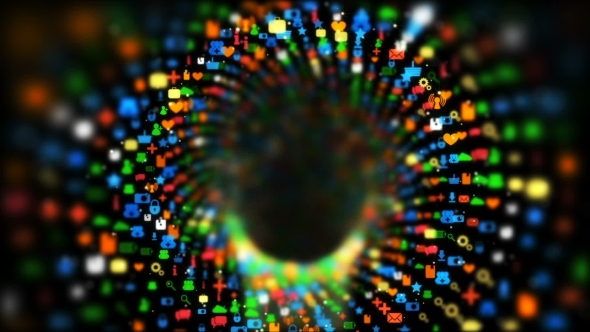 Color Apps Loop Turns Into Torus Down Rotation alt