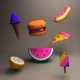 toon food - 3DOcean Item for Sale