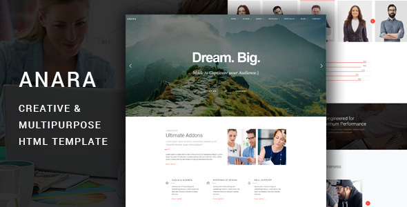 Anara -  Multipurpose Responsive HTML Template