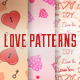 3 Love Patterns. Valentine's Day. - VideoHive Item for Sale