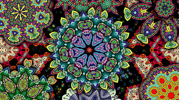 Ethnic Ornament Kaleidoscope