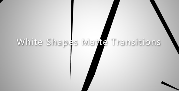 White Shapes Matte Transitions