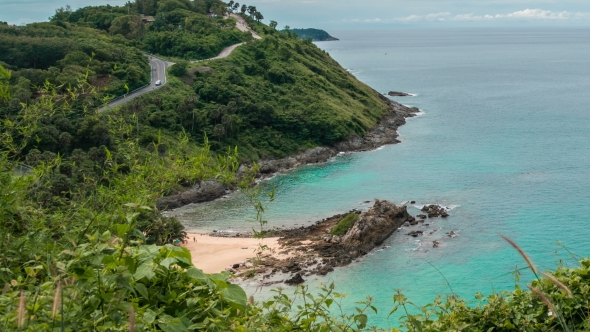 Beautiful  at the Yanui Beach in Phuket, Thailand