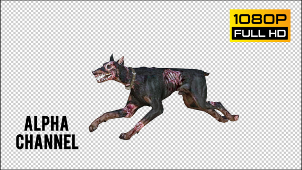 Dog Zombie 1 Realistic Pack 5 alt
