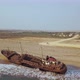 Aerial view of a shipwreck at the beach, Angola, Africa - VideoHive Item for Sale