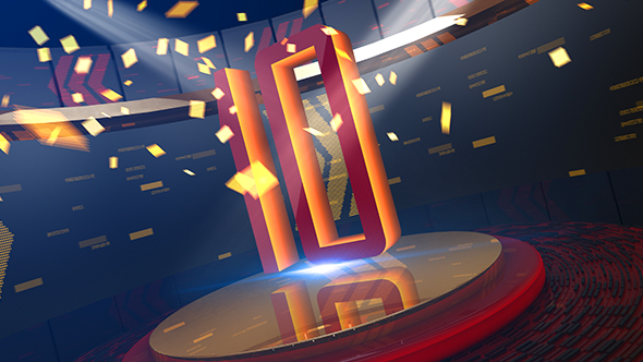 Energetic Sports Events Countdown 4K alt