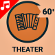 Playhouse Theater Opera Icon Set - Line Motion Graphics Icons - VideoHive Item for Sale