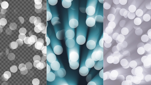 White Bokeh Shiny Loop alt