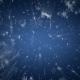 Snowflakes and Stars on the Blue - VideoHive Item for Sale