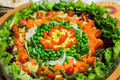 Bowl filled with fresh vegetarian salad. - PhotoDune Item for Sale