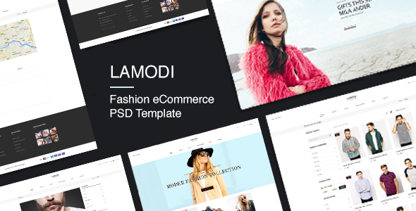 LAMODI - Minimal eCommerce PSD Template