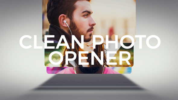 Clean Photo Logo Opener