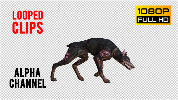 Dog Zombie 2 Realistic Pack 5