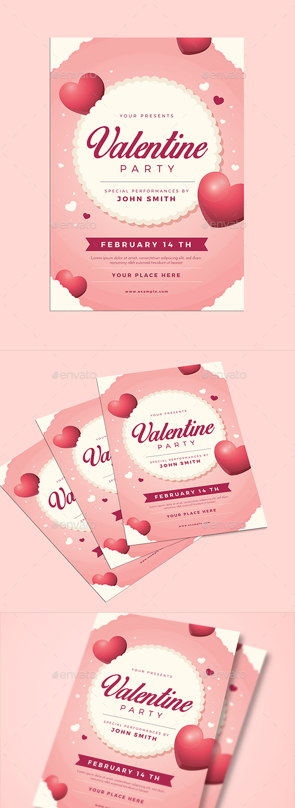 Valentine Event Flyer