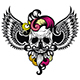 Skull With a Wings - GraphicRiver Item for Sale