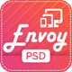 Envoy - App Landing PSD Template - ThemeForest Item for Sale