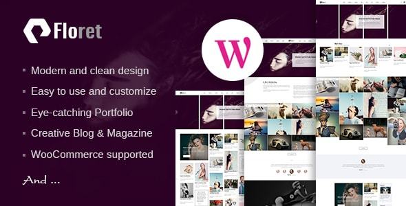 Floret - Creative Multipurpose WordPress Theme