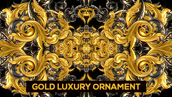 Gold Luxury Ornament