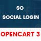 So Social Login - OpenCart 3 & 2.3, 2.2 Social Login Module - CodeCanyon Item for Sale