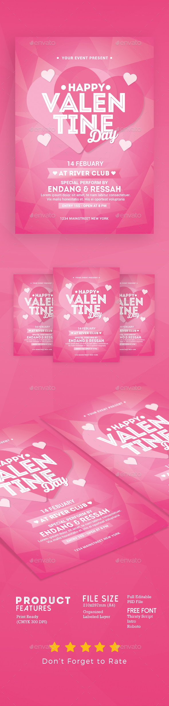 Valentine Day Flyer