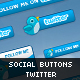 Twitter - Social Buttons #1 - GraphicRiver Item for Sale