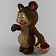 Bear and raspberries - 3DOcean Item for Sale