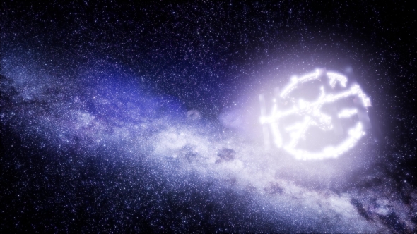 Spaceship Travelling Through the Universe alt