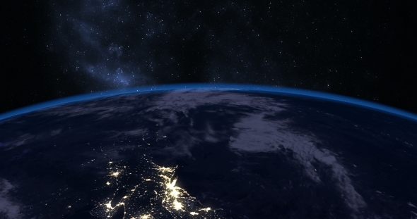 Perfect Footage of Sunrise Over Earth alt