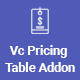 Malkoo Pricing Table Addon For Visual Composer - CodeCanyon Item for Sale