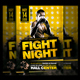 Fight Night Flyer Template - GraphicRiver Item for Sale