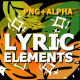 Flash FX Lyric Elements | Motion Graphics Pack - VideoHive Item for Sale