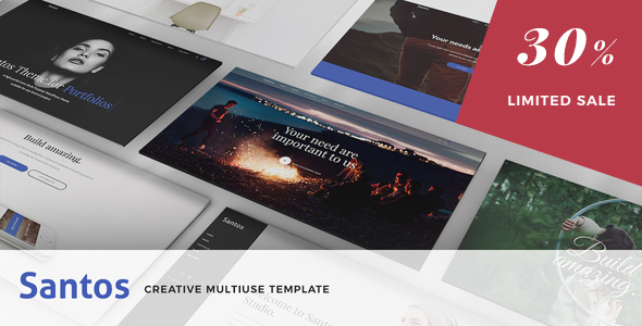 Santos - Modern Multi-Purpose Template