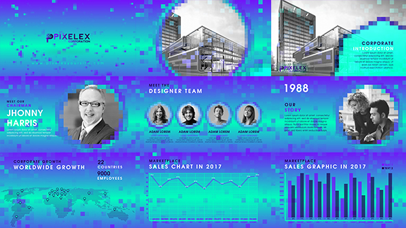 Pixelex - Corporate Presentation Pack