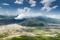 Mount Bromo erupting volcano. East Java, Indonesia - PhotoDune Item for Sale