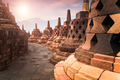 Ancient Borobudur Buddhist temple. Java, Indonesia - PhotoDune Item for Sale