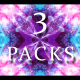 3 Pack Abstract Crystal VJ - VideoHive Item for Sale