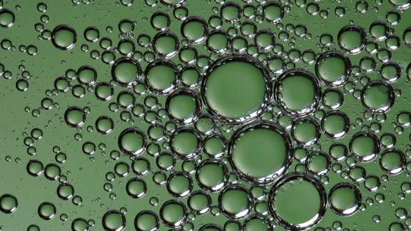 the Movement of Bubbles in the Liquid Green