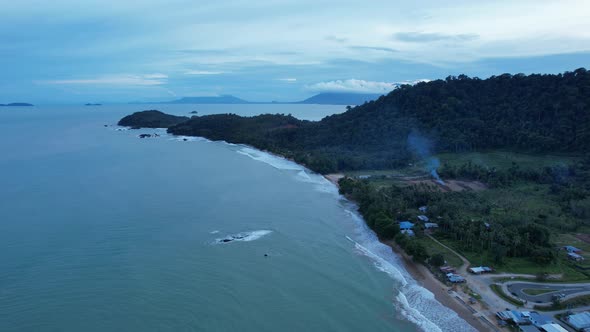 The Beaches at the most southern part of Borneo Island