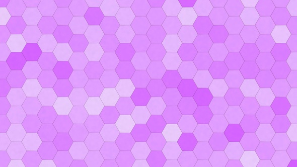 Hexagonal Pattern Background Light Purple