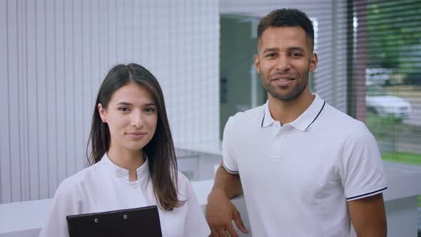 Good Looking Man Patient in the Modern Medical