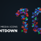 Social Media Icons Countdown - VideoHive Item for Sale