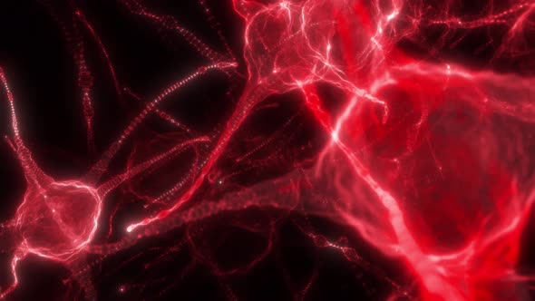 Neuronal Network of Neuron Cells alt